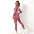 wholesale buyy lifting winter fall long sleeve seamless fall gym yoga set